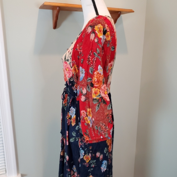 Bila High Low Peasant Dress, Medium. - Picture 8 of 11